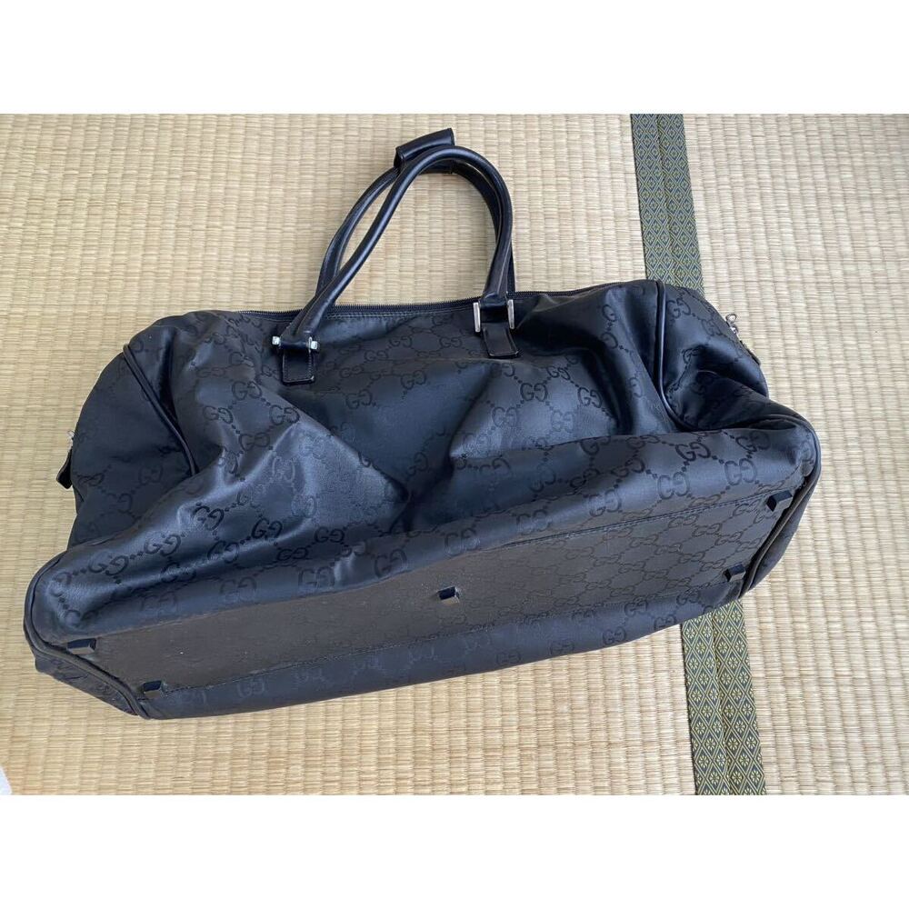 Gucci Boston bag black GG